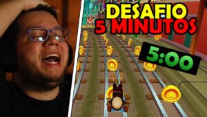 Fiz 10 MINUTOS de NO COIN do Subway Surfers (sou top 5 mundial)