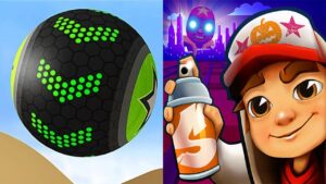 Going Balls VS Subway Surfers - SpeedRun Gameplay Level 1