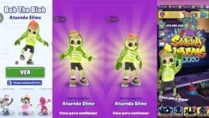 How Unlocked Bob The Blob Slime Outfit Subway Surfers Mexico 2022