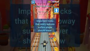 Important tricks that every subway surfers player should know