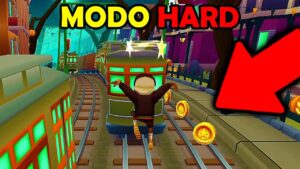 JOGUEI NO COIN no MODO HARD do SUBWAY SURFERS!