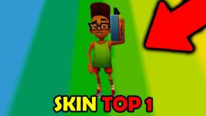 JOGUEI com a SKIN do TOP 1 e ISSO ACONTECEU no Subway Surfers NO COIN