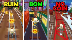 MOSTREI qual é O MELHOR MAPA para JOGAR SUBWAY SURFERS! (Movimentação e NO COIN)