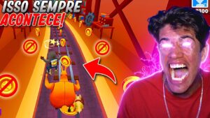 NÃO TEM COMO NÃO PASSAR RAIVA COM O SUBWAY SURFERS FAZENDO NO COIN!