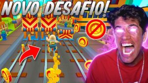 NOVO DESAFIO IMPOSSÍVEL NO SUBWAY SURFERS, SERÁ QUE EU CONSEGUI?