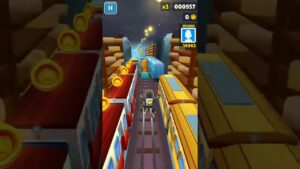 Proibido ENCOSTAR na cor AZUL!/ Subway Surfers #subwaysurfers #shorts #nocoinschallenge #subway