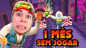 QUANDO VOCÊ FICA 1 MÊS SEM JOGAR SUBWAY SURFERS