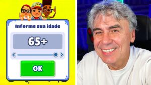 Quando você mente sobre a sua idade no Subway Surfers
