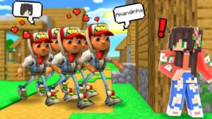 SUBWAY SURFERS ESTÁ ME PERSEGUINDO PARA SE VINGAR NO MINECRAFT