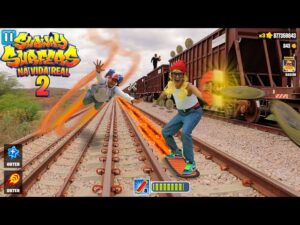 SUBWAY SURFERS NA VIDA REAL 2