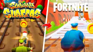 SUBWAY SURFERS X FORTNITE! ESSE MODO QUEBROU TUDO!