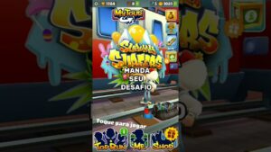 Só posso andar em um lado/ Subway Surfers #shorts #subwaysurfers #subway #surf #nocoinschallenge