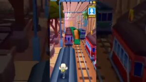 Subway Surfer Mas NÃO POSSO ENCOSTAR NO VERDE!!!#shorts#subwaysurfers#naaag