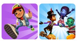 Subway Surfers Marathon Vancouver Cathy vs Halloween Mega Bundle Eddy Trick Outfit