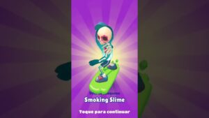 Subway Surfers Prancha Smoking Slime