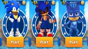 Subway Surfers Sonic Boom vs Sonic Dash Sonic EXE v Tag with Ryan Pj Masks - All Characters Unlocked