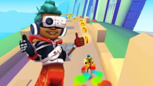 Subway Surfers Theo Yêu Cầu – Andy Gamer Outfit Và Ván Trượt Leaf, Vancouver