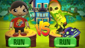 Tag with Ryan vs Subway Surfers Mexico Update Bob the Blob Slime Outfit - Run Gameplay