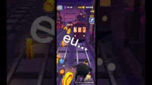 eu vs pessoas normais jogando subway surfers kkkk