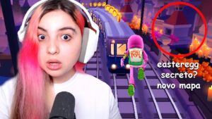 joguei a nova atualização do mapa de terror e encontrei esse easteregg secreto no subway surfers 😰