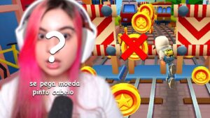 se eu pegar moeda do subway surfers no coin tenho que pintar meu cabelo 😳