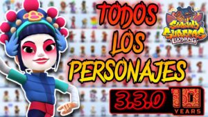ALL CHARACTERS SUBWAY SURFERS LOUYANG VERSION 3.3.0