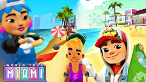 An amazing day at the beach Subway Surfers Miami - MAEKO Street Outfit