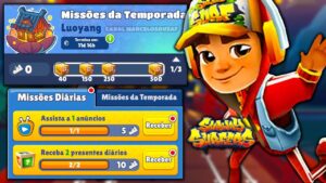 Atualização com Missões da Temporada do Subway Surfers