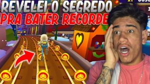 ESSA É A TÁTICA SECRETA PRA BATER RECORDE NO SUBWAY SURFERS! NO-COIN