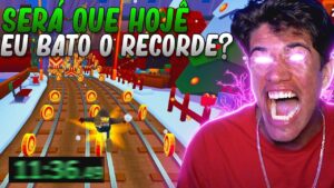 ESTOU SENTINDO QUE HOJE EU BATO MEU RECORDE NO SUBWAY SURFERS | NO-COIN