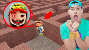 Encontrei o JAKE DE SUBWAY SURFERS no LABIRINTO SECRETO (Deu ruim!!)