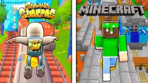 GIOCO A SUBWAY SURFERS SU MINECRAFT!