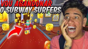 LANÇOU UM NOVO SUBWAY SURFERS E JÁ FUI EM BUSCA DO RECORDE!