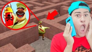SE VOCÊ VER O GUARDA DE SUBWAY SURFERS NO LABIRINTO CORRA RÁPIDO!!