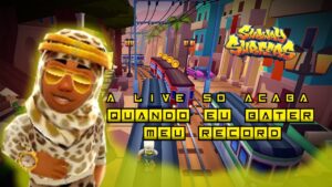 ♦ SUBWAY SURFERS MAIS ♦ SO ACABO A LIVE QUANDO BATER MEU RECORD!! 🎃 NO N🚫INS 🥊