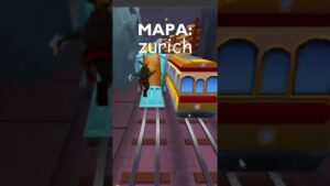 SUBWAY SURFERS mas se eu pegar moeda o mapa troca! #shorts