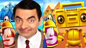 Subway Surfers Cairo 2022 Boombot vs Mr Bean run Gameplay HD