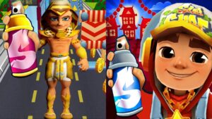 Subway Surfers Luoyang 2022 Jake Star Outfit vs Pharaoh Rush Gameplay HD