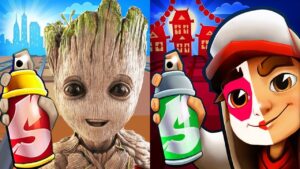 Subway Surfers Luoyang 2022 vs Groot Run Gameplay HD