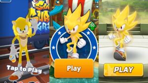 Subway Surfers Sonic Boom vs Sonic Dash vs Sonic Forces - Super Sonic All Characters Unlocked