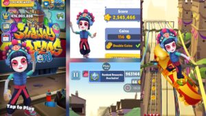 Subway Surfers Travel to Oxford wonderland with song yi