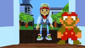 Subway Surfers Troll Scary Teacher 3D