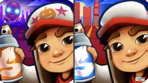 Subway Surfers 🎃 UPDATE: Spooky Halloween in MEXICO 2022! Vs BARCELONA 2022!