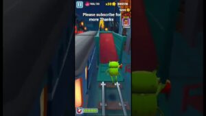 Subway surfers New Update characters, 1323 coins run by Yutani #subscribe