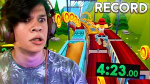 TENTANDO QUEBRAR MEU RECORD NO SUBWAY SURFERS - NO COIN