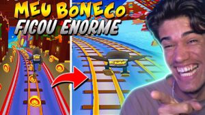 TODA VEZ QUE EU PERCO MEU BONECO FICA MAIOR NO SUBWAY SURFERS NO-COIN!