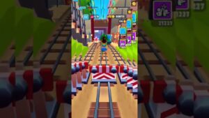 💞subway surfers 💕 SHANA BANN  😛😛😛 #subway #gamecity #alvinnick #shorts