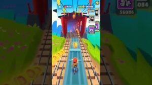 💞subway surfers 💕 YEAH I'M BLESSED 😇😇😇 #subway #gamecity #alvinnick #shorts