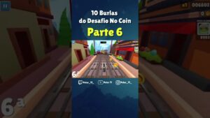 A BURLA DAS 3 LINHAS DE MOEDA!! SUBWAY SURFERS NO COIN