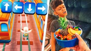 A Cada Erro No Subway Surf No Coins, Eu Comu Uma Fruta Podre